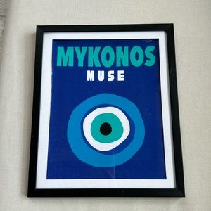 Artwork print and frame